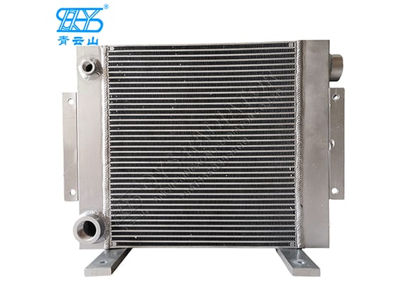 Sanitation truck oil cooler