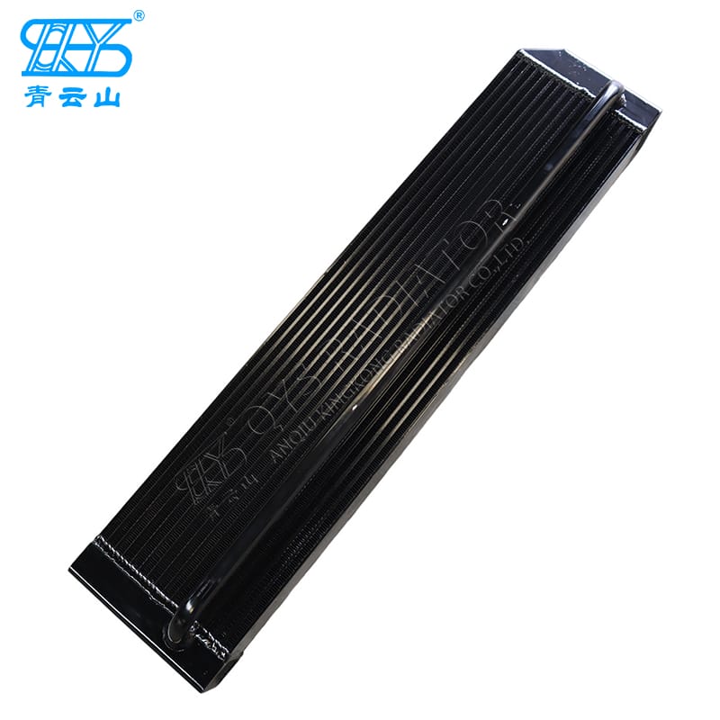 临工4110017270铜质油冷散热器用于传动装载机