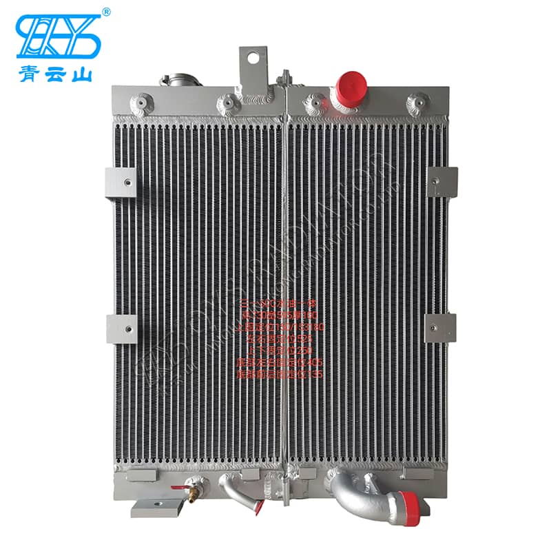 三一60C 铝板翅式散热器用于挖掘机