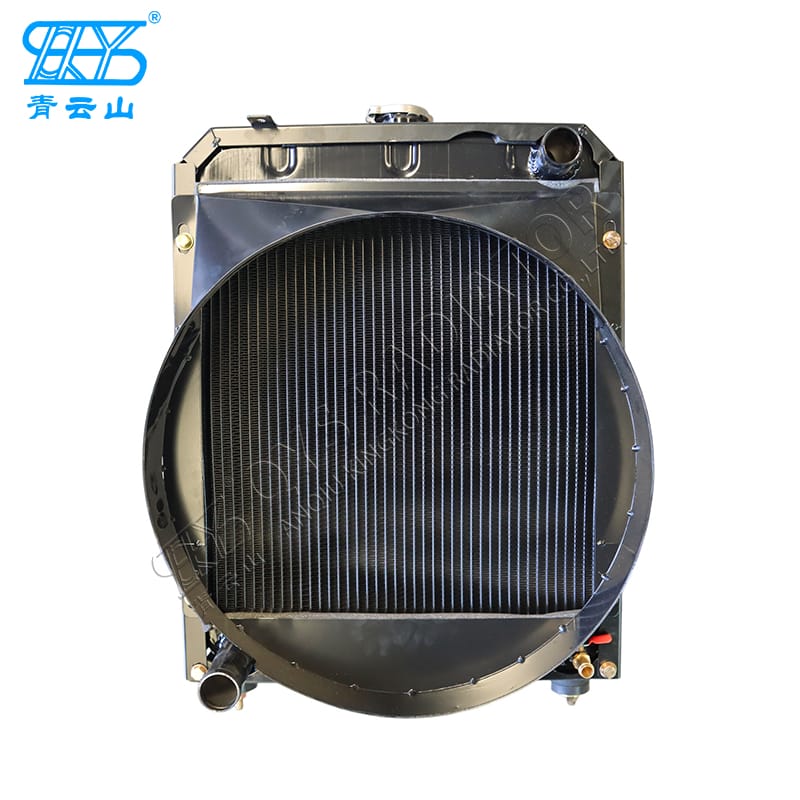 DE804D 13C-1铝水箱散热器带防护网用于80马力拖拉机