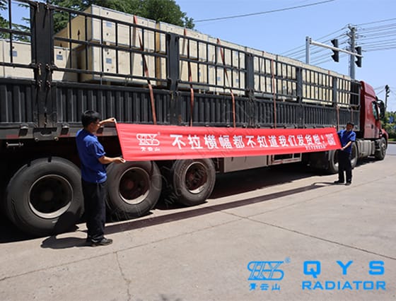 On June 11, the product departed for the Middle East!