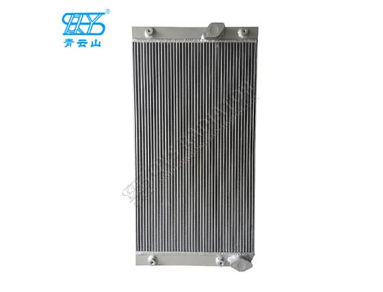 Sany SY305C-9H telescopic arm forklift plate fin oil radiator for excavator