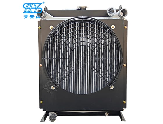 Yangdong-Y4105ZLD generator set aluminum radiator