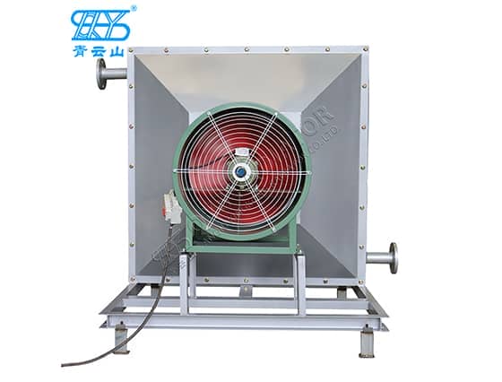 Industrial heat exchangerBoard drying line heaterHeat exchanger with fan