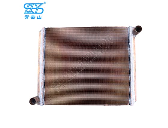 Underground monorail car special machinery water tank all-copper radiator core