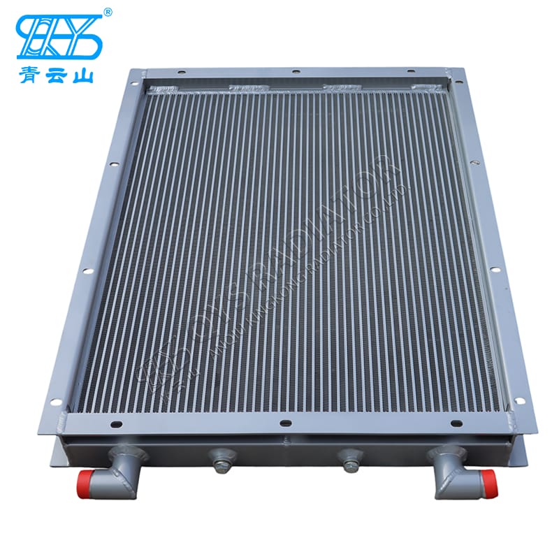 柳工CLG418 20C0198铝质油冷器 - 耐高压液压油散热器