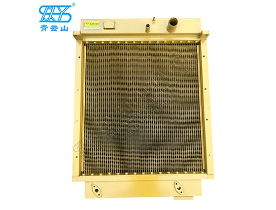 Shantui 130 bulldozer large hole copper radiator