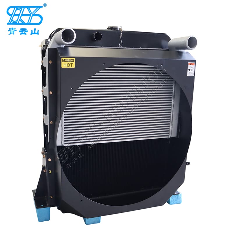162KW 180KW发动机散热器用于抛雪机除雪车