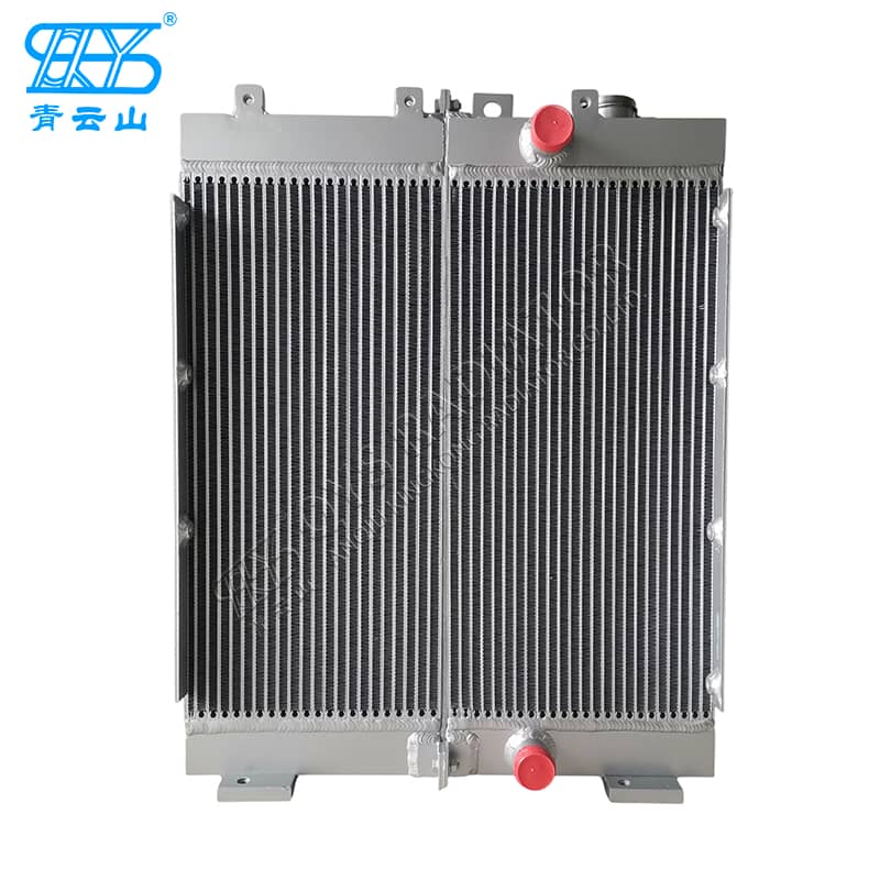 三一60C 铝板翅式散热器用于挖掘机