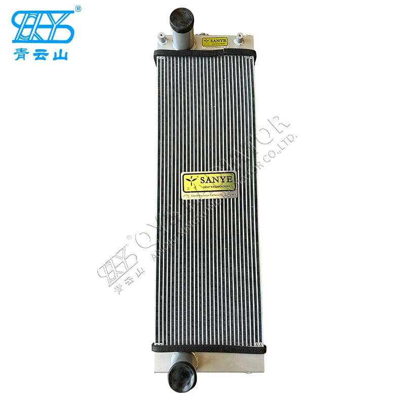 斗山DX340铝水散热器