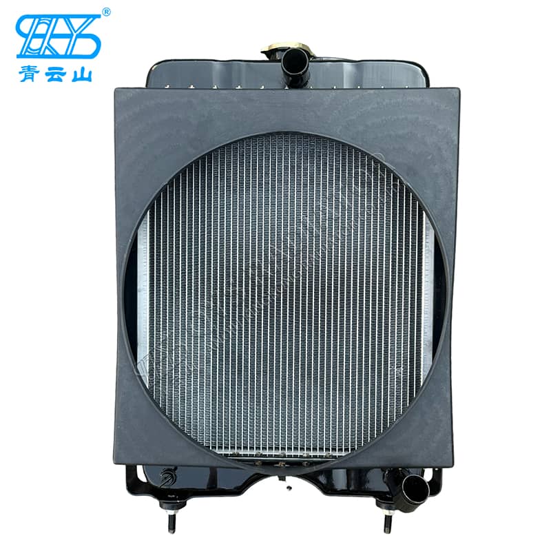 4102P3潍坊发动机散热器用于水泥罐车(抗震款铝质散热器)