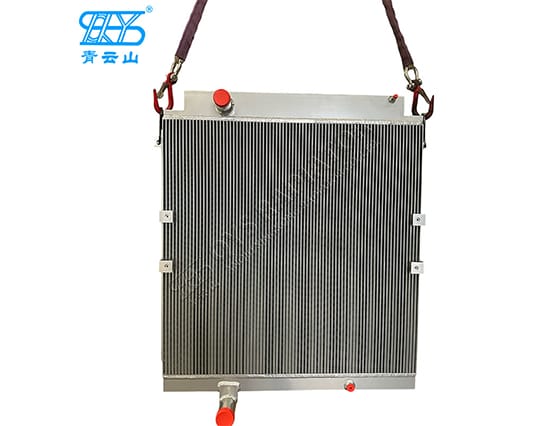 7-ton water radiator aluminum oil cooler for Iranian special vehicles