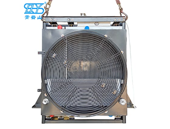 Shangong SEM660B Loader Radiator Assembly Water Tank Hydraulic Oil Cooler Torque Converter Oil Cooler