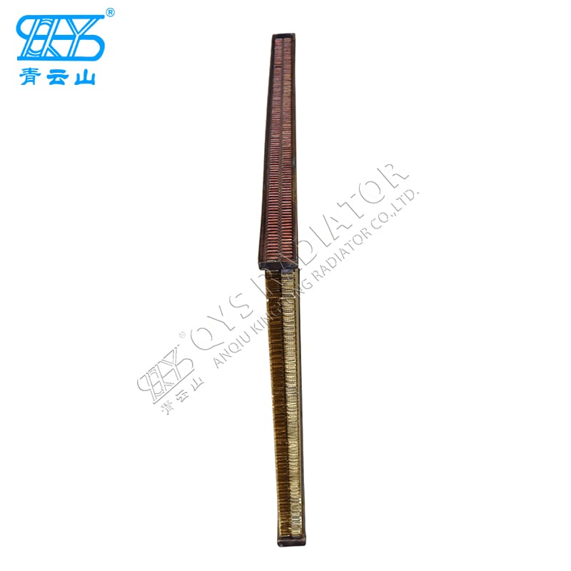 紫铜黄铜散热器芯 - 无缝管有缝管平型管片式