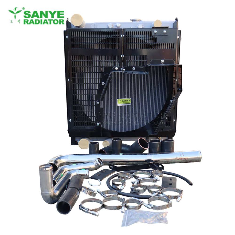 博杜安Baudouin DHM11D0059 6M11G150铝散热器1002900727用于128KW发电机组