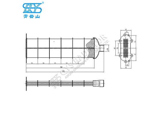 Caterpillar EDR Radiator Tailpipe C4/C7.1 320E/ 323E/330G/M318F/M320F/M322F # 4588496/6147262