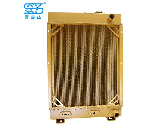 Komatsu D41 Bulldozer Copper Radiator - Wide-Pitch Ventilation with Densified Fins