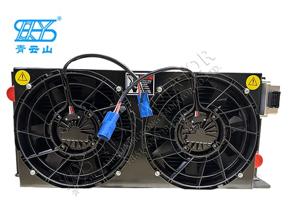 Special vehicle transmission radiator