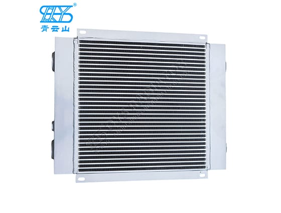 Customized hydraulic oil radiator assembly (electronic fan cooling high pressure resistant type)