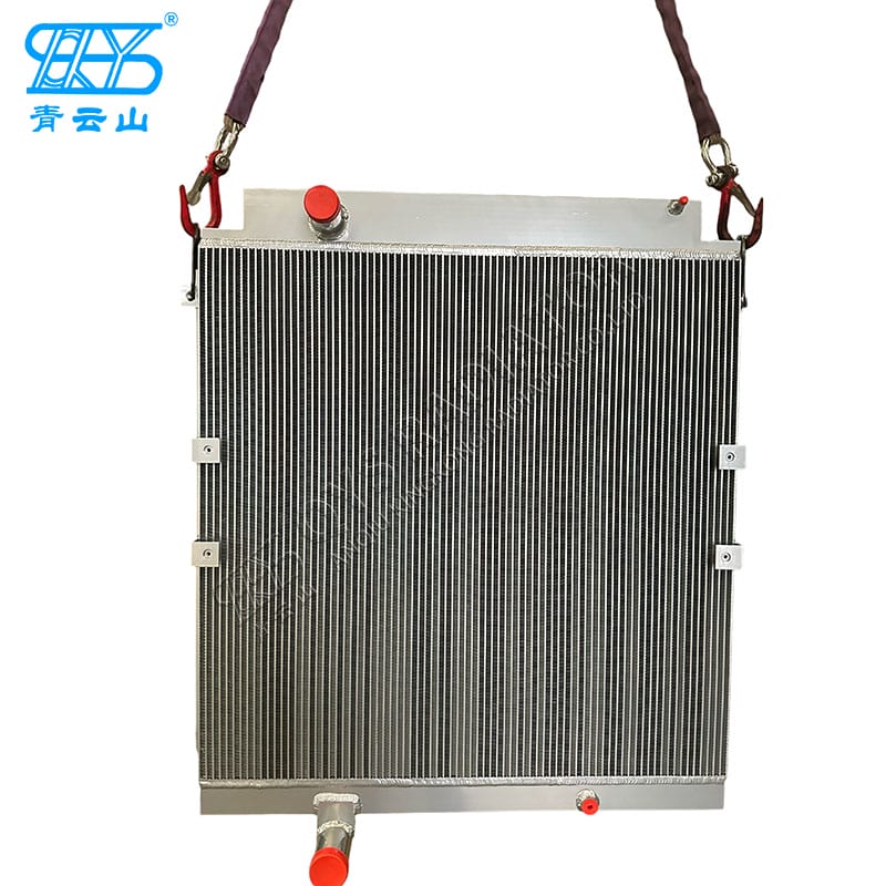 7吨水散热器铝质油冷器用于伊朗特种车辆