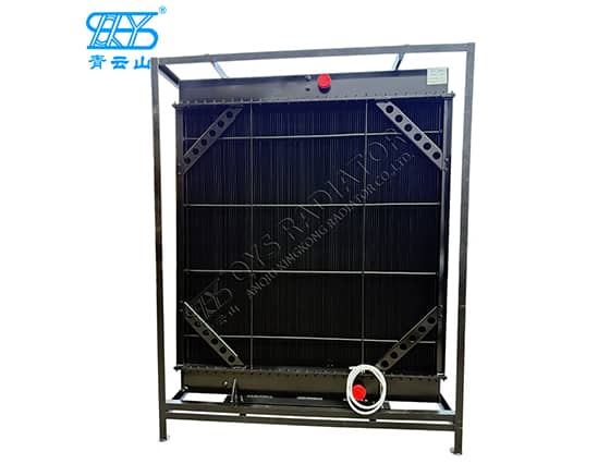 定制1000KW发电机组铜散热器总成
