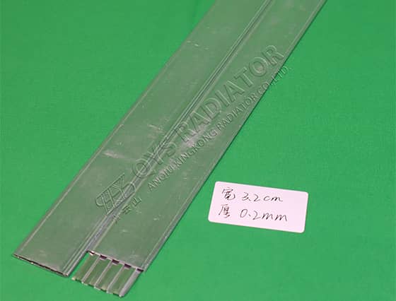 Radiator Aluminum Tube with Inner Fin Tank Tube High Frequency Tube Width 3.2cm Thickness 0.2mm