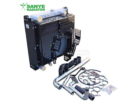 博杜安Baudouin DHM11D0059 6M11G150铝散热器1002900727用于128KW发电机组
